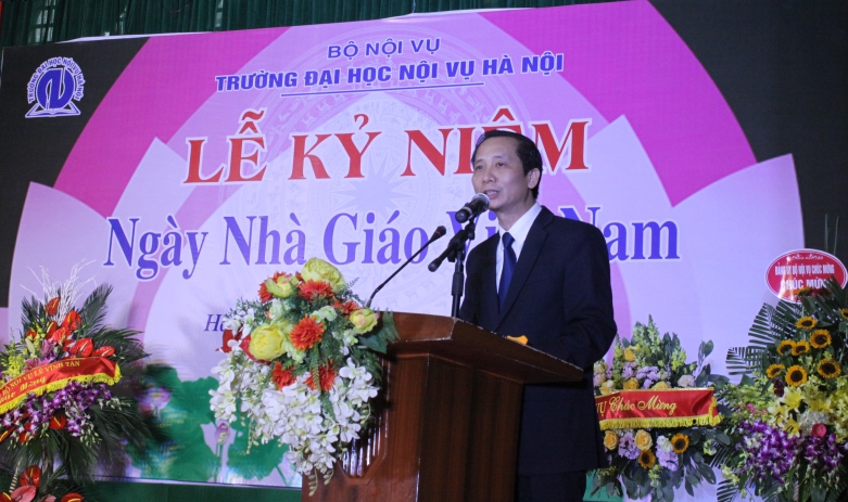 Trường Đại học Nội vụ Hà Nội tổ chức Lễ kỷ niệm ngày nhà giáo Việt Nam 20/11