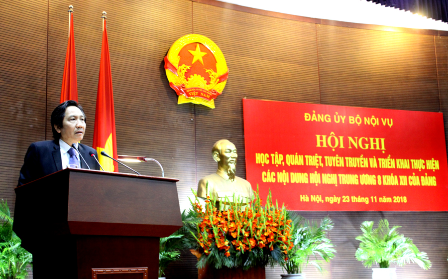 Hội nghị học tập, quán triệt, tuyên truyền và triển khai thực hiện các nội dung Hội nghị Trung ương 8 Khóa XII của Đảng
