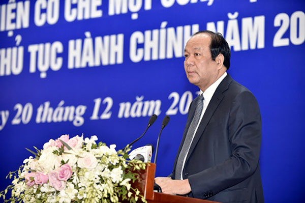 Muốn có cơ chế một cửa phải cải cách từ cán bộ