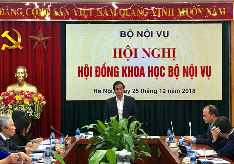 Hội nghị Hội đồng khoa học Bộ Nội vụ