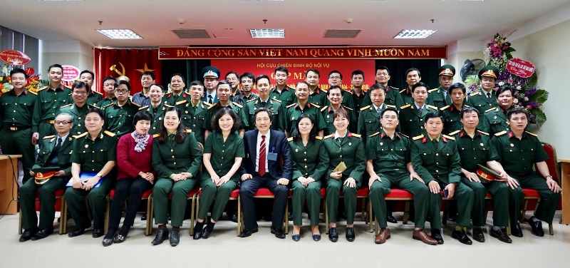 Hội Cựu chiến binh Bộ Nội vụ gặp mặt kỷ niệm 74 năm ngày thành lập Quân đội nhân dân Việt Nam