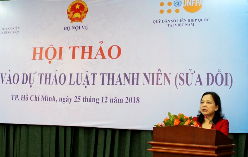 Hội thảo góp ý kiến vào dự thảo Luật Thanh niên (sửa đổi)