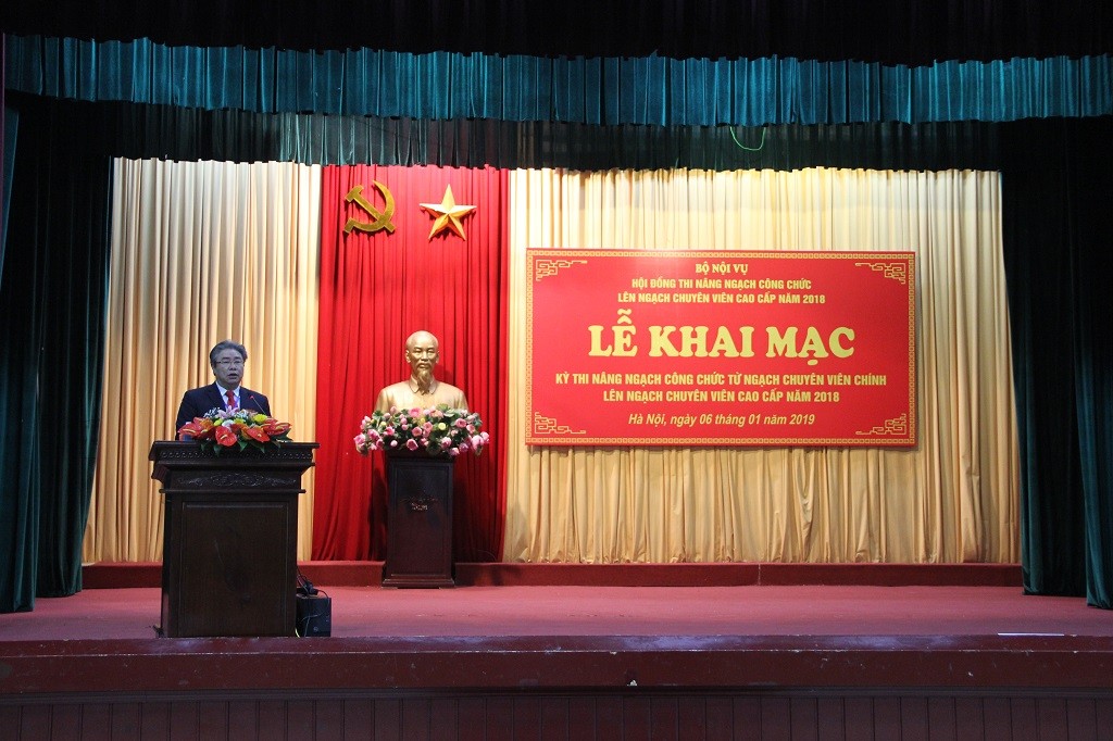 Học viện Hành chính Quốc gia: Khai mạc kỳ thi nâng ngạch công chức từ ngạch chuyên viên chính lên ngạch chuyên viên cao cấp năm 2018