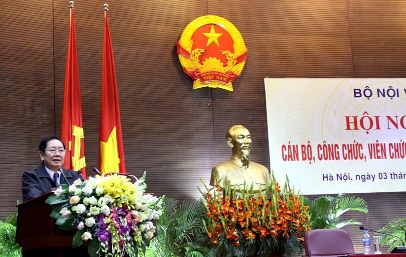 Hội nghị cán bộ, công chức, viên chức cơ quan Bộ năm 2018