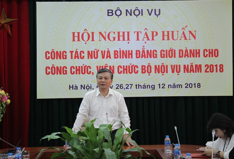 Hội nghị tập huấn công tác nữ và bình đẳng giới