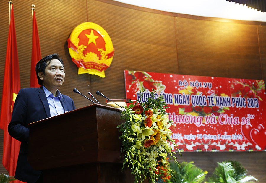 Bộ Nội vụ tổ chức buổi nói chuyện Chuyên đề “Yêu thương và Chia sẻ”