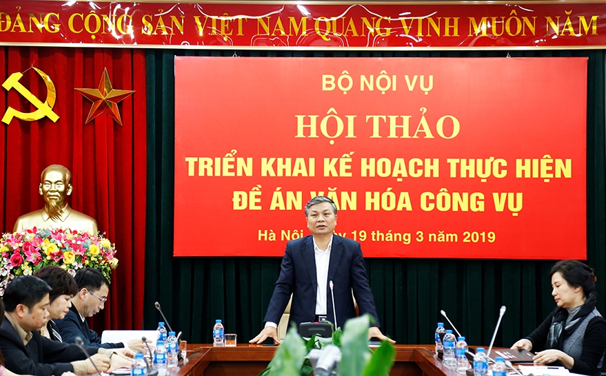 Kế hoạch triển khai thực hiện Đề án Văn hóa công vụ