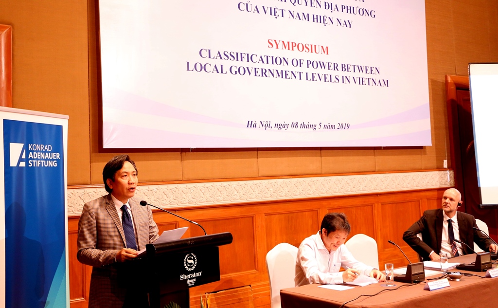 Hội thảo khoa học: Phân định thẩm quyền giữa các cấp chính quyền địa phương ở Việt Nam hiện nay
