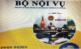 Bộ Nội vụ chuẩn bị công bố các chỉ số  PAR INDEX và SIPAS 2018