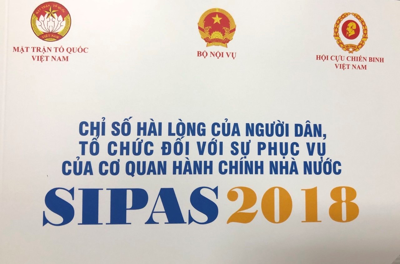 Chỉ số SIPAS 2018 đánh giá khách quan kết quả thực thi nhiệm vụ của cơ quan hành chính nhà nước