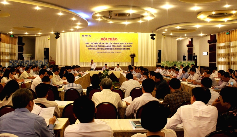 Thủ tướng Chính phủ phê duyệt Đề án sắp xếp, tổ chức lại các cơ sở đào tạo, bồi dưỡng cán bộ, công chức, viên chức
