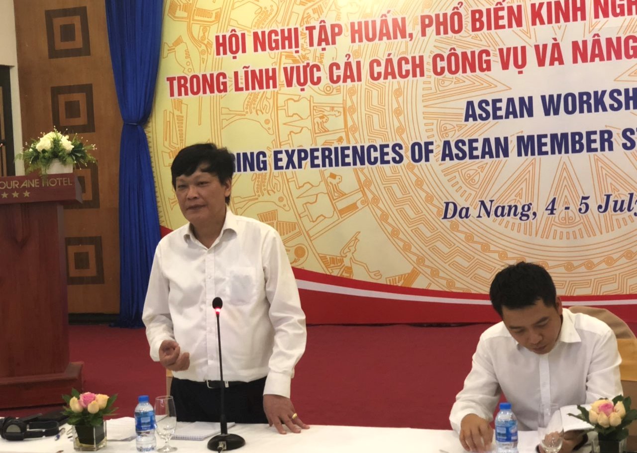 Hội nghị tập huấn, phổ biến kinh nghiệm của các nước ASEAN trong lĩnh vực cải cách công vụ và nâng cao năng lực cho công chức