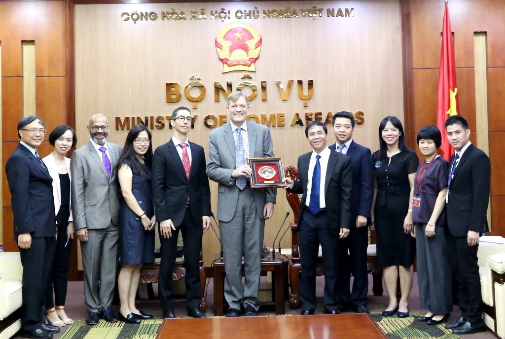 Thứ trưởng Triệu Văn Cường làm việc với Cơ quan Hoa Kỳ về Phát triển quốc tế tại Việt Nam (USAID/Việt Nam)