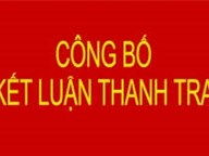 Kết luận thanh tra việc thực hiện các quy định của pháp luật về tuyển dụng, quản lý công chức của tỉnh Tuyên Quang