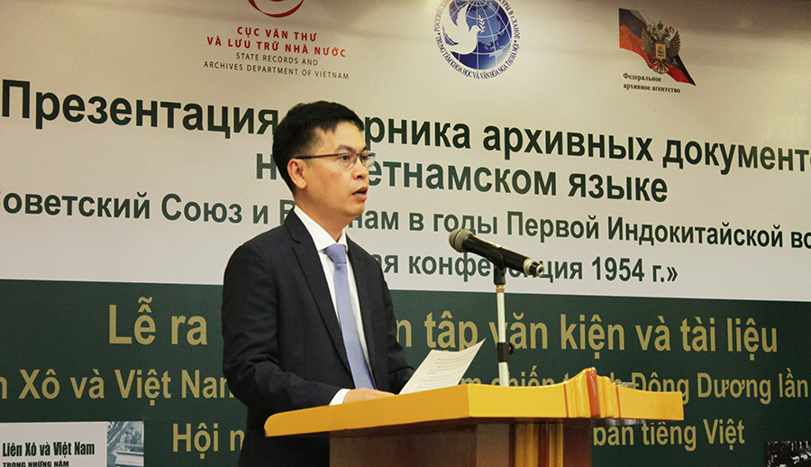 Lễ ra mắt cuốn sách: “Liên Xô và Việt Nam trong chiến tranh Đông Dương lần thứ nhất - Hội nghị Giơnevơ năm 1954” - bản tiếng Việt