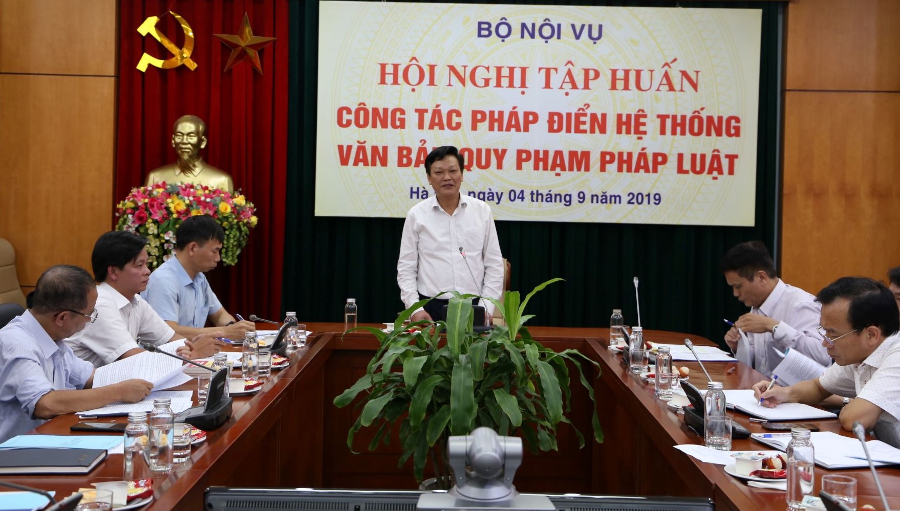Hội nghị tập huấn công tác Pháp điển hệ thống văn bản quy phạm pháp luật 