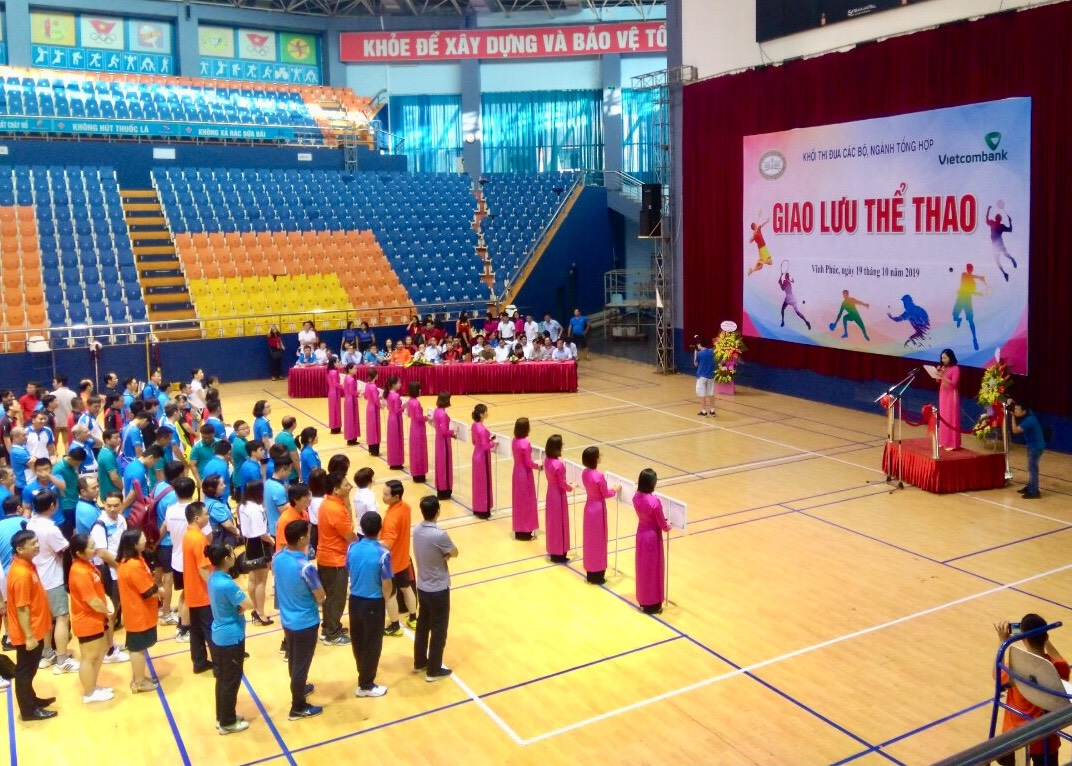 Giao lưu thể thao Khối thi đua các Bộ, ngành tổng hợp