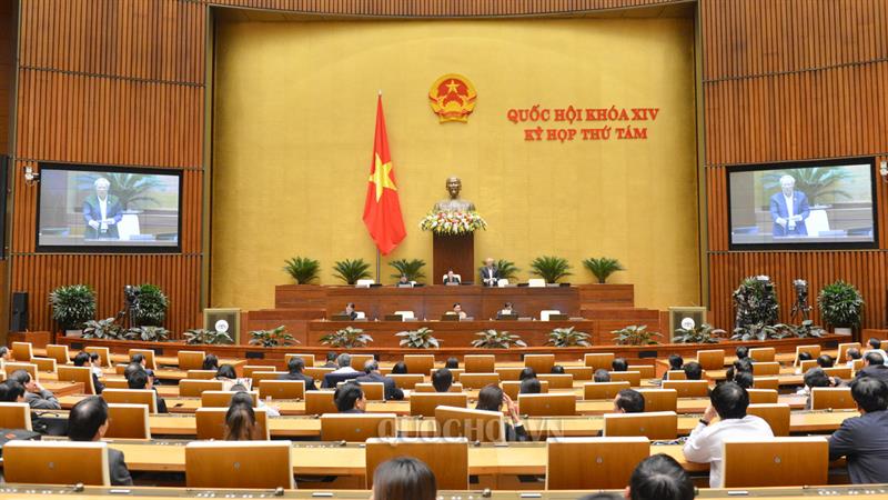 Quốc hội thảo luận về Dự thảo Nghị quyết thí điểm không tổ chức HĐND tại các phường thuộc Quận, Thị xã của TP. Hà Nội