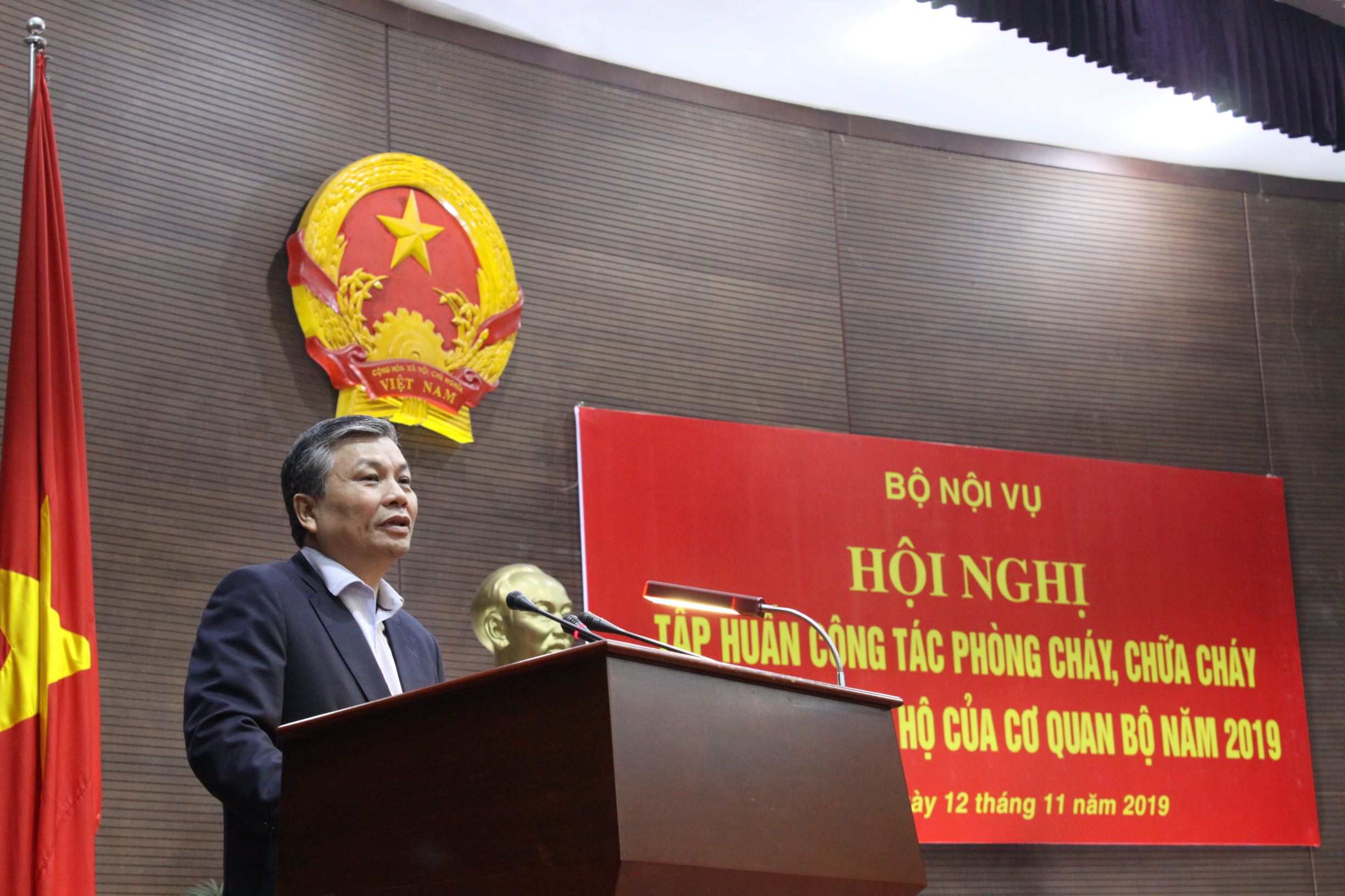 Hội nghị tập huấn công tác phòng cháy, chữa cháy và cứu nạn, cứu hộ năm 2019