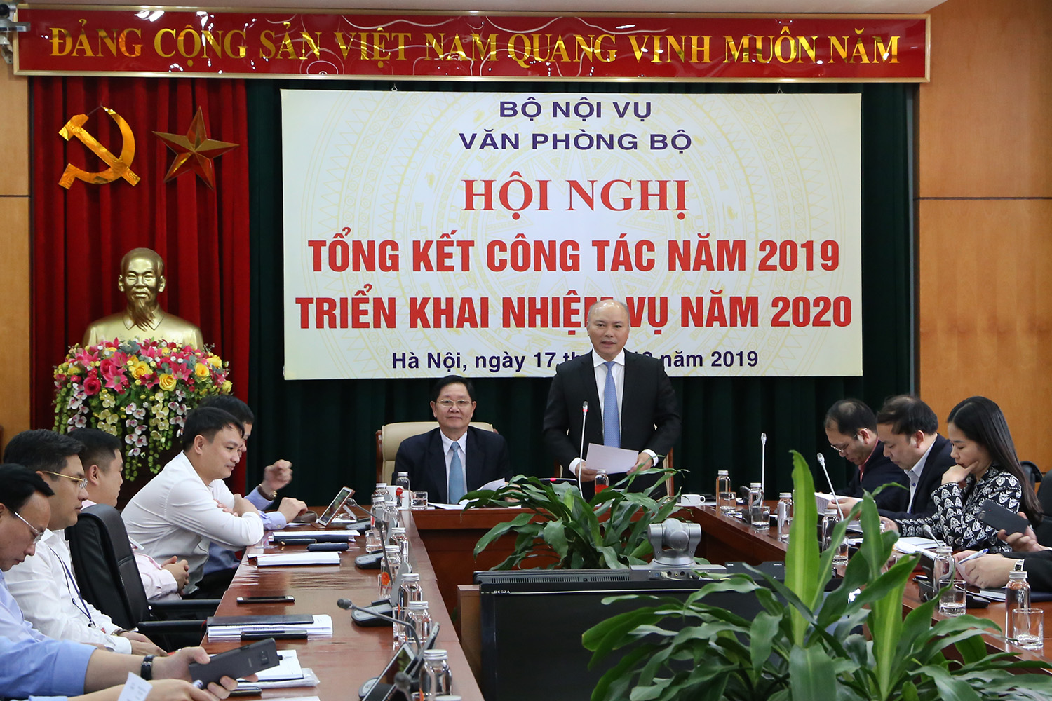 Văn phòng Bộ Nội vụ tổng kết công tác năm 2019, triển khai nhiệm vụ năm 2020