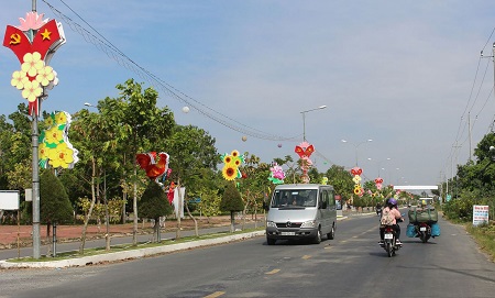 Huyện Vĩnh Thạnh (Cần Thơ) đạt chuẩn nông thôn mới