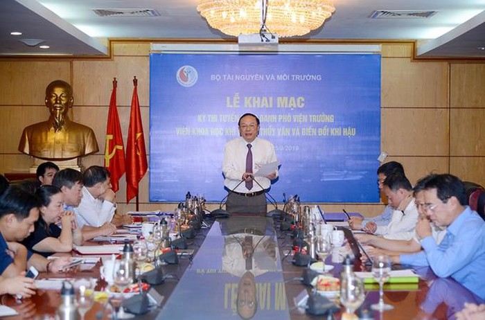 Bộ Tài nguyên và Môi trường thi tuyển Phó Viện trưởng