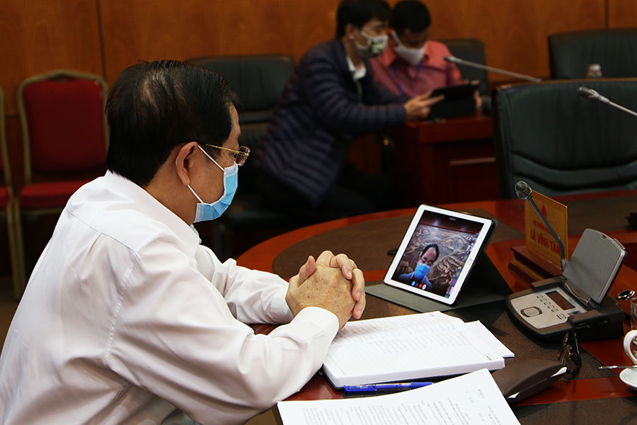 Bộ Nội vụ họp giao ban triển khai nhiệm vụ công tác Quý I, phương hướng nhiệm vụ công tác Quý II/2020 bằng hình thức trực tuyến