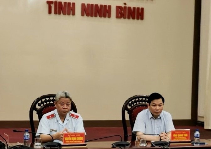 Thanh tra Bộ Nội vụ công bố Quyết định thanh tra tại UBND tỉnh Ninh Bình