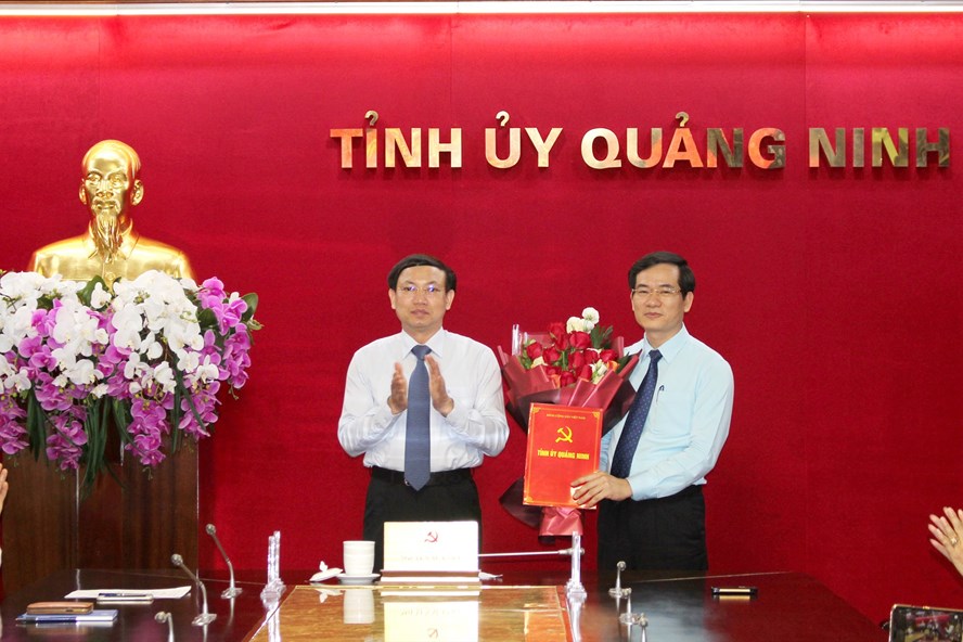 Quảng Ninh: Bổ nhiệm Trưởng BTC Tỉnh ủy chức kiêm GĐ Sở Nội vụ