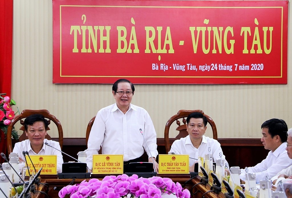 Kiểm tra hoạt động công vụ tại UBND tỉnh Bà Rịa – Vũng Tàu