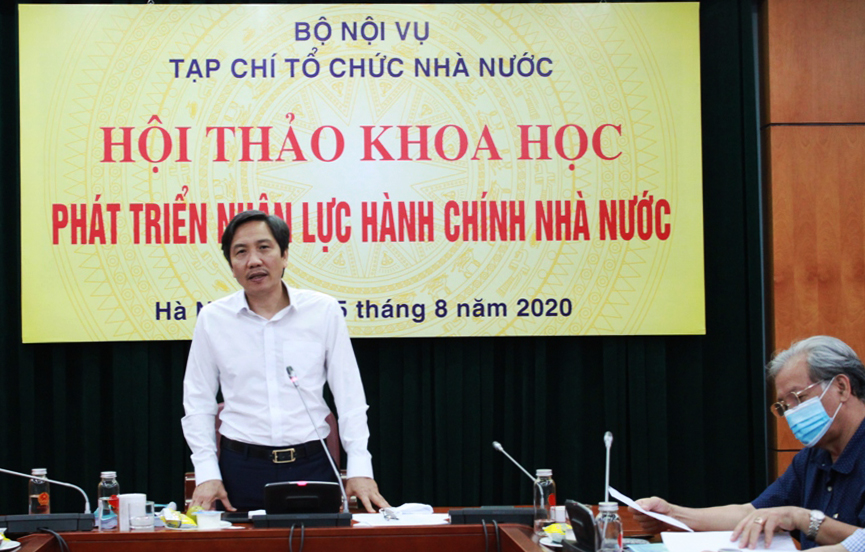 Hội thảo khoa học “Phát triển nhân lực hành chính nhà nước”
