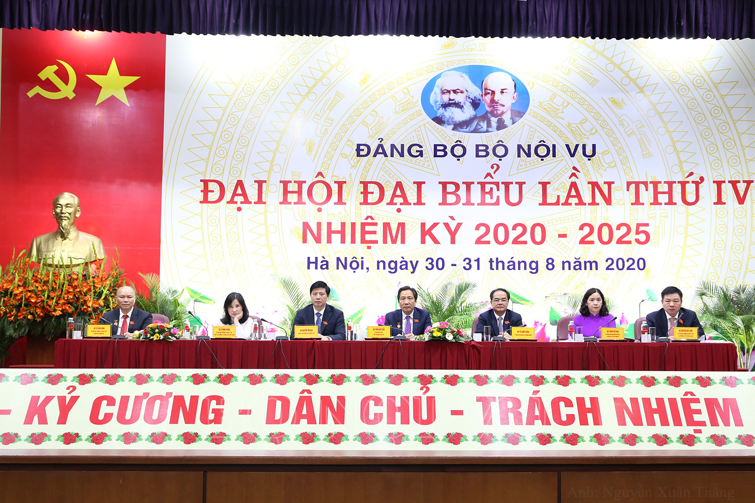 Đại hội Đảng bộ Bộ Nội vụ lần thứ IV nhiệm kỳ 2020-2025