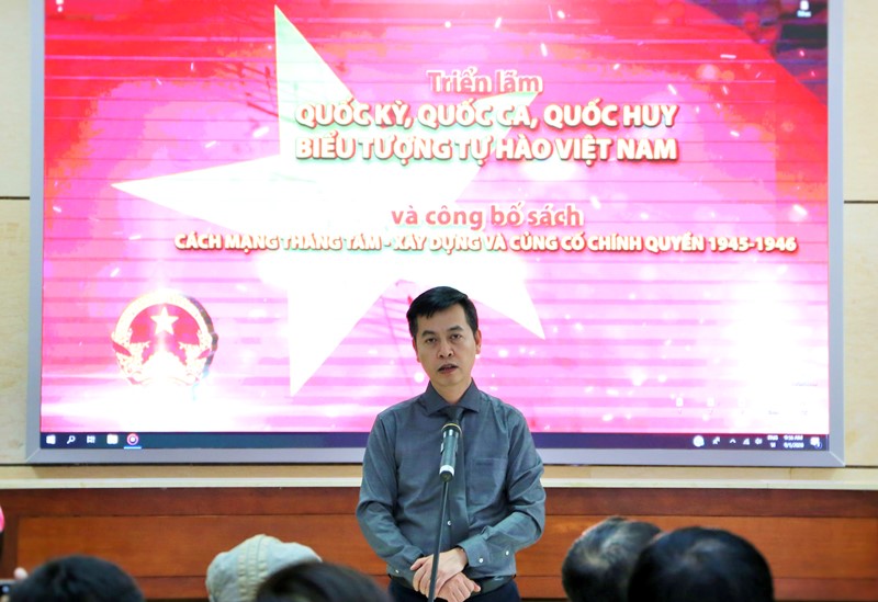 Khai mạc Triển lãm “Quốc kỳ, Quốc ca, Quốc huy: Biểu tượng tự hào dân tộc Việt Nam”