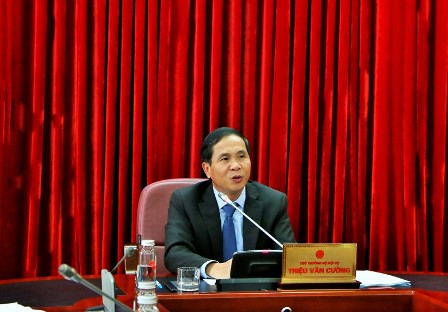 Thứ trưởng Triệu Văn Cường làm việc với Cơ quan Phát triển quốc tế Hoa Kỳ