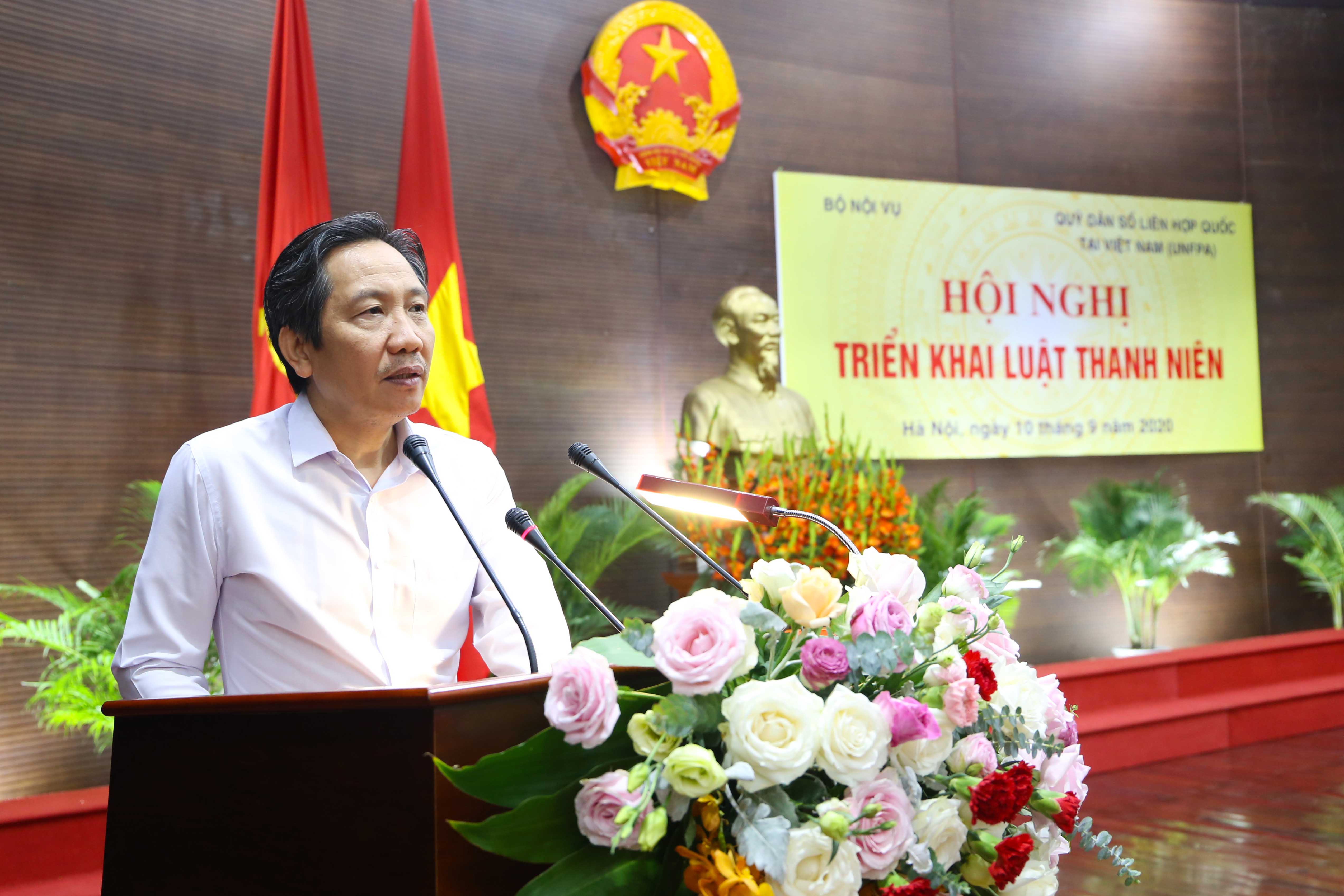 Hội nghị triển khai Luật Thanh niên 