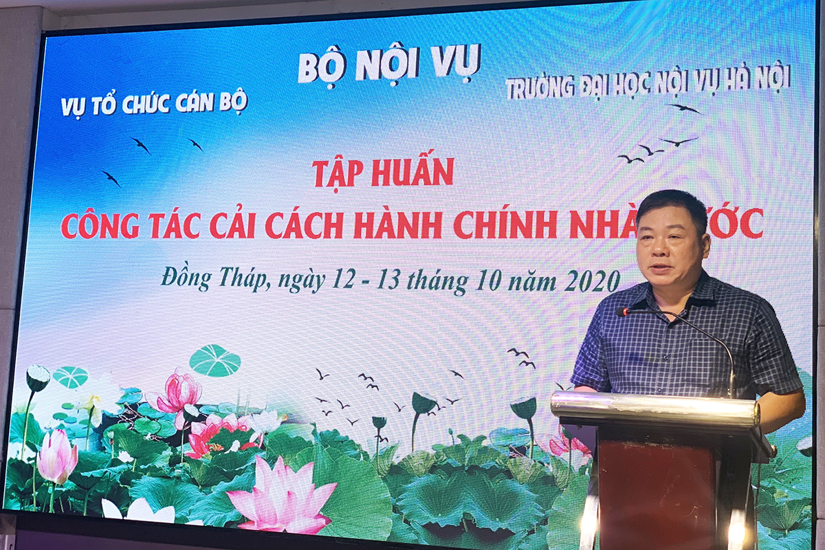 Tập huấn công tác cải cách hành chính nhà nước