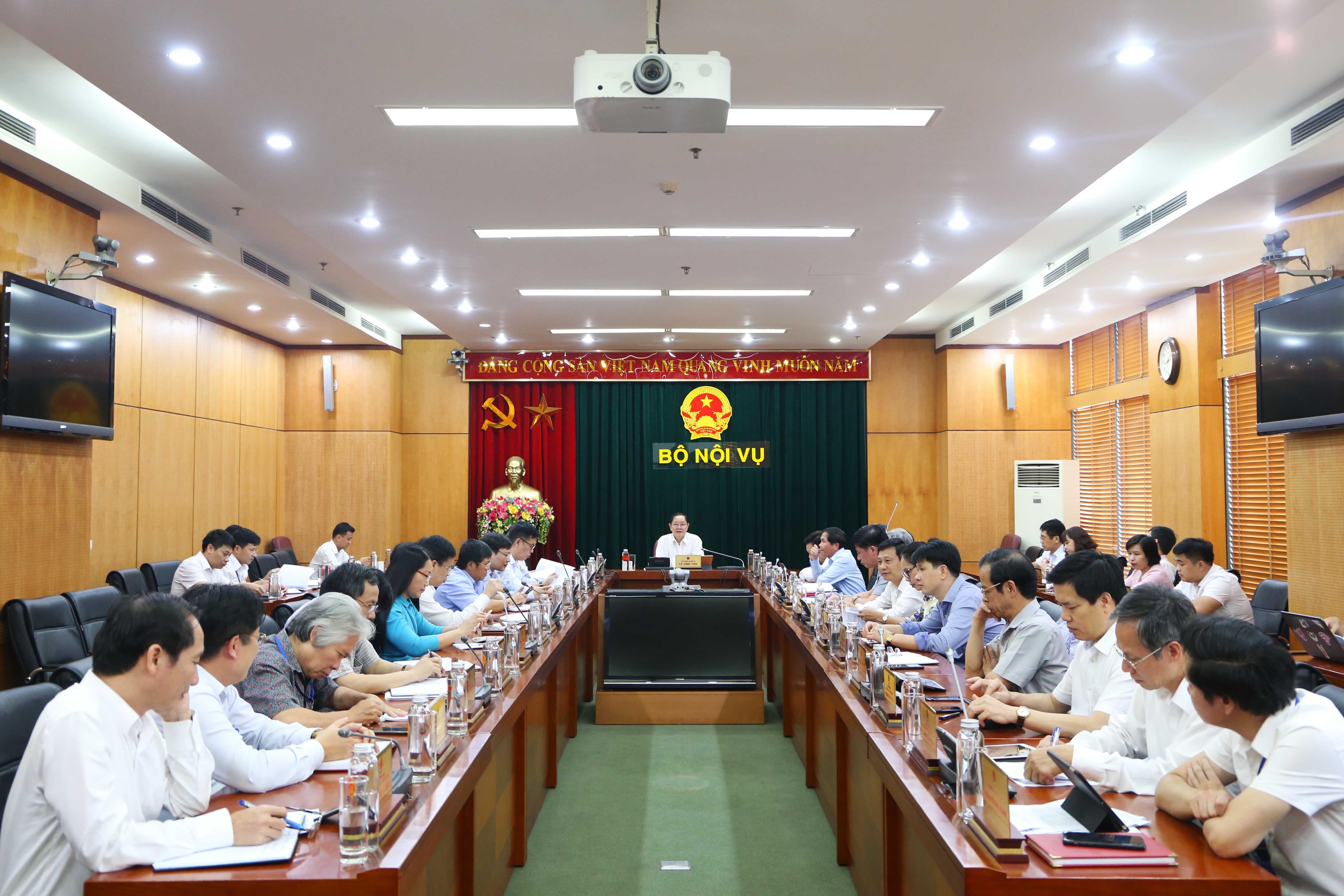 Bộ Nội vụ: Hội nghị giao ban công tác Quý III và triển khai nhiệm vụ công tác Quý IV năm 2020 