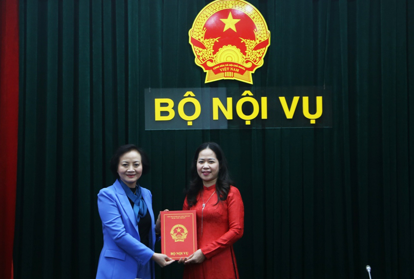 Lễ công bố và trao Quyết định bổ nhiệm Phó Chánh Văn phòng Bộ Nội vụ