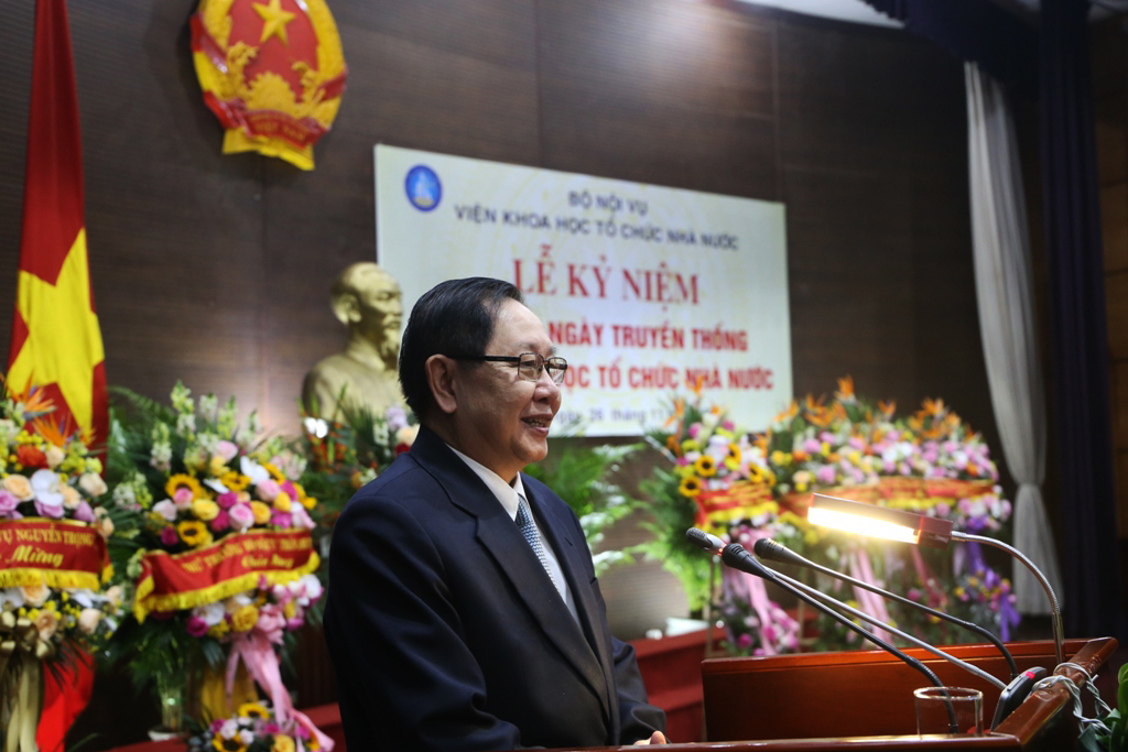Lễ Kỷ niệm 30 năm Ngày truyền thống Viện Khoa học Tổ chức nhà nước
