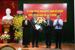 Lễ công bố và trao quyết định bổ nhiệm Phó Trưởng Ban Tôn giáo Chính phủ