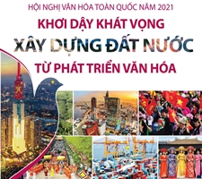 Khai mạc Hội nghị Văn hóa toàn quốc triển khai thực hiện nghị quyết Đại hội XIII của Đảng