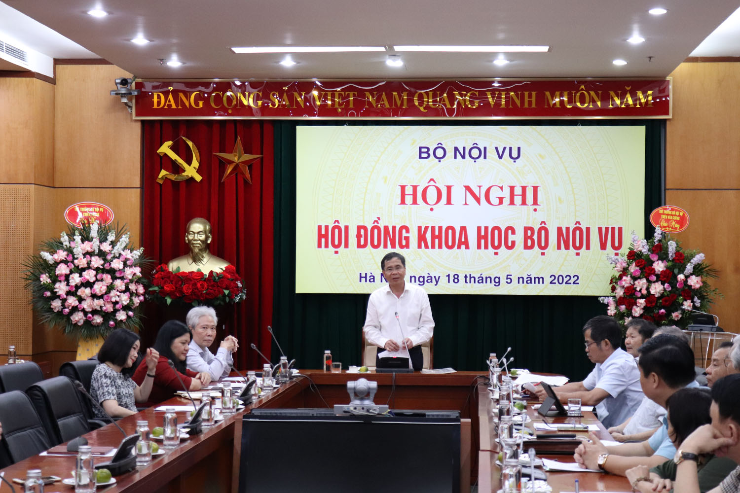 Hội đồng Khoa học Bộ Nội vụ sơ kết hoạt động khoa học và công nghệ 6 tháng đầu năm 2022