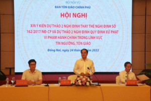 Hội nghị xin ý kiến dự thảo 02 Nghị định thay thế Nghị định số 162/2017/NĐ-CP 