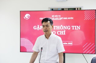 Cục Văn thư và Lưu trữ nhà nước gặp gỡ, thông tin báo chí hướng tới kỷ niệm 60 năm ngày thành lập Cục