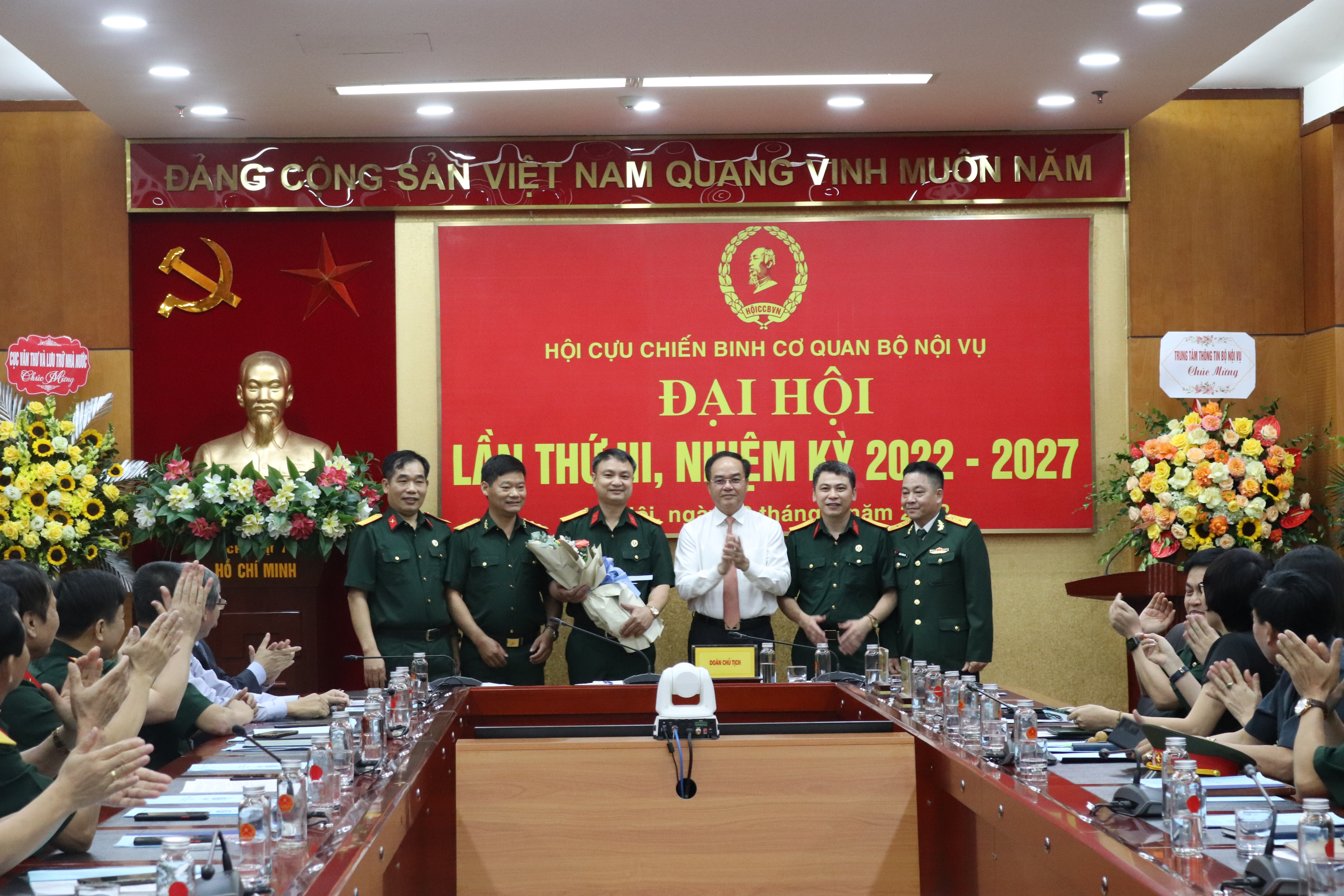 Đại hội Hội Cựu chiến binh cơ quan Bộ Nội vụ nhiệm kỳ 2022 – 2027