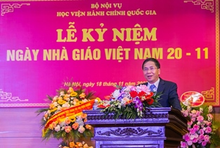 Học viện Hành chính Quốc gia và Trường Đại học Nội vụ Hà Nội tổ chức Lễ kỷ niệm Ngày Nhà giáo Việt Nam 20/11