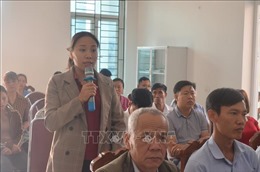 Cử tri tại Yên Bái mong muốn đường giao thông nông thôn được đầu tư, nâng cấp