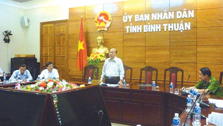 Bình Thuận: Triển khai một số công việc của Dự án 513