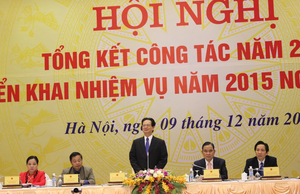 Hội nghị trực tuyến Tổng kết công tác năm 2014 và triển khai nhiệm vụ công tác năm 2015 ngành Nội vụ