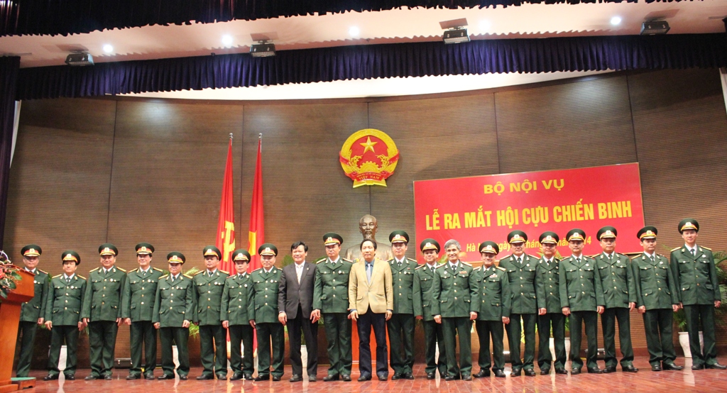 Lễ ra mắt Hội Cựu chiến binh Bộ Nội vụ